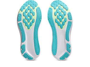 ASICS Men's GEL-KAYANO 33 - WHITE/ENERGY AQUA