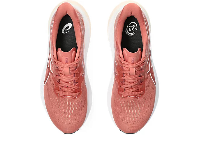 Asics Womens GT-2000 12- Light Granite/ Brisket Red (1012B506-600)