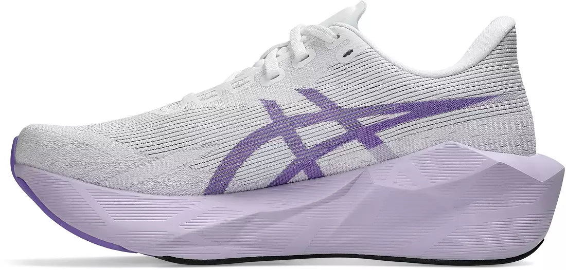ASICS Women's NOVABLAST 6 WIDE - WHITE/MURASAKI