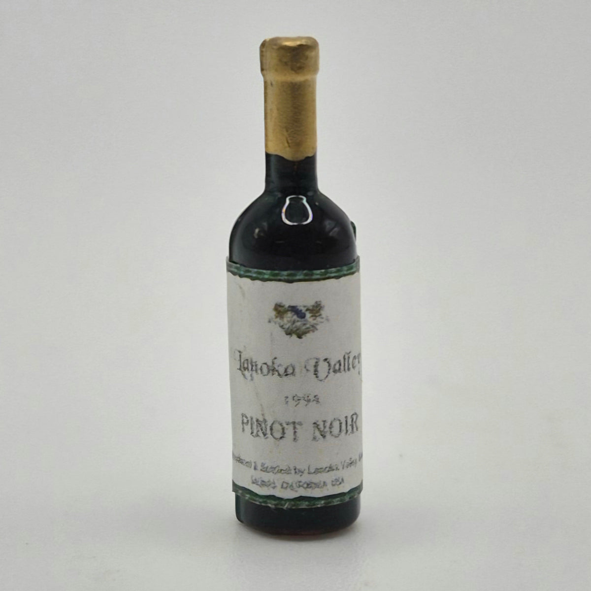 Red, White and Italian Wine Varieties - Resin Bottles - 1/12 Scale Miniature