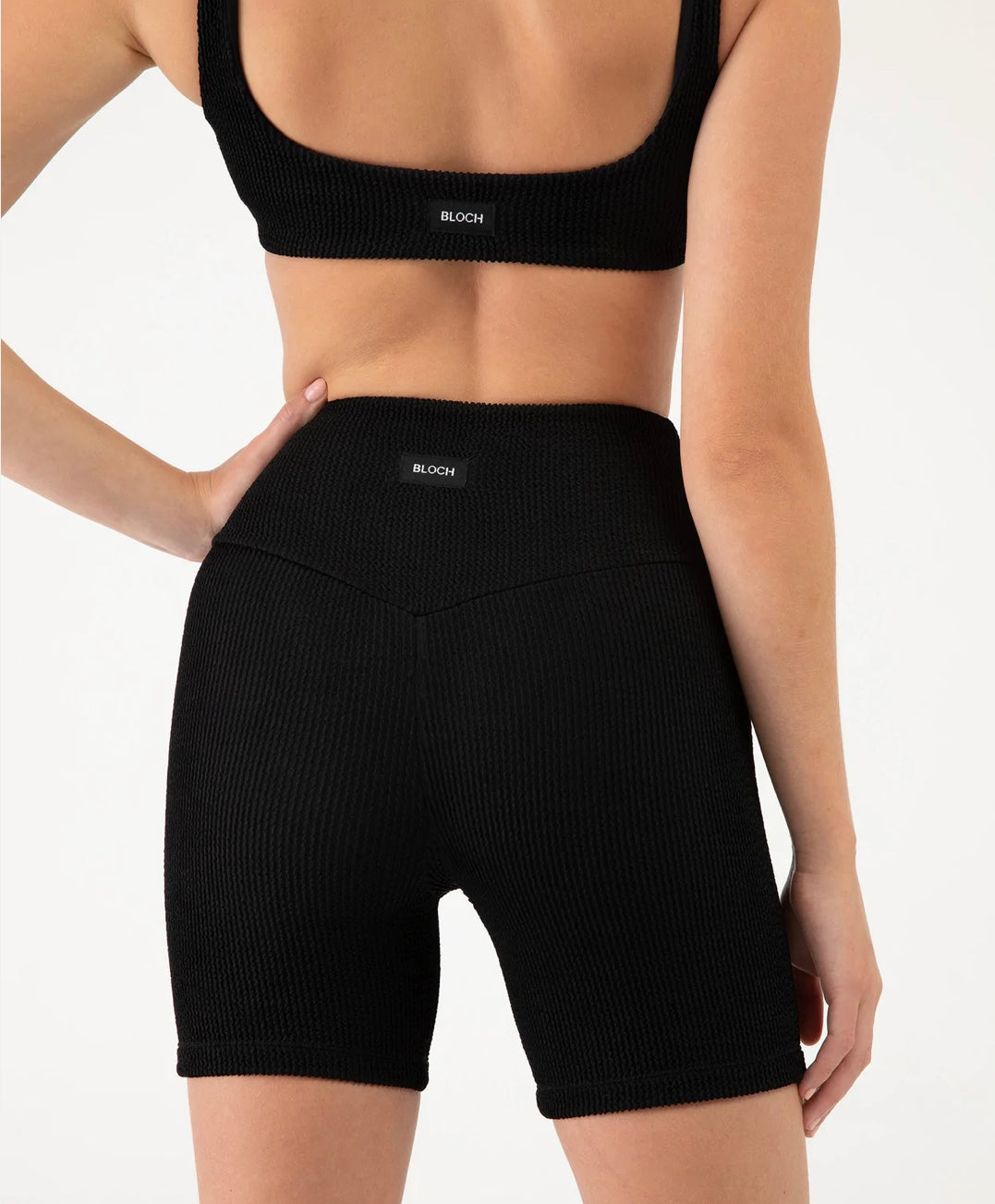 DBP222 - Ladies Graphite High Waisted 5â Biker Shorts - Select Size