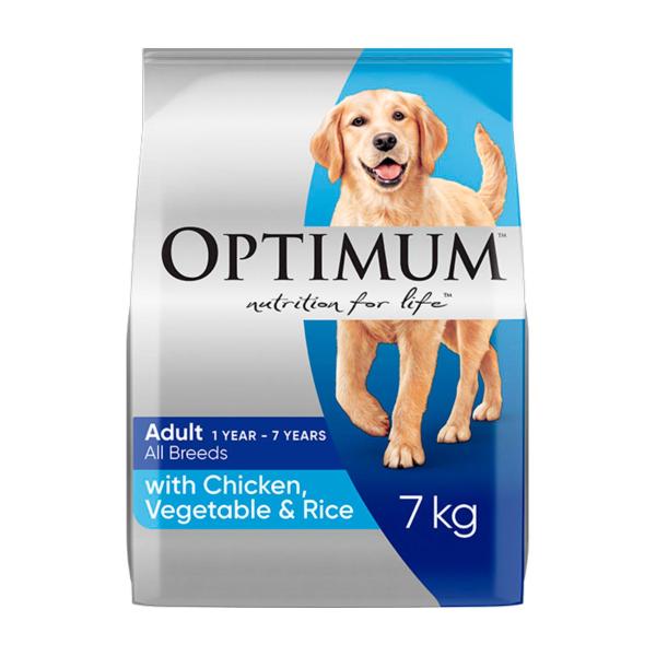 Adult All Breed Dry Dog Food With Chicken- Vegetables & Rice