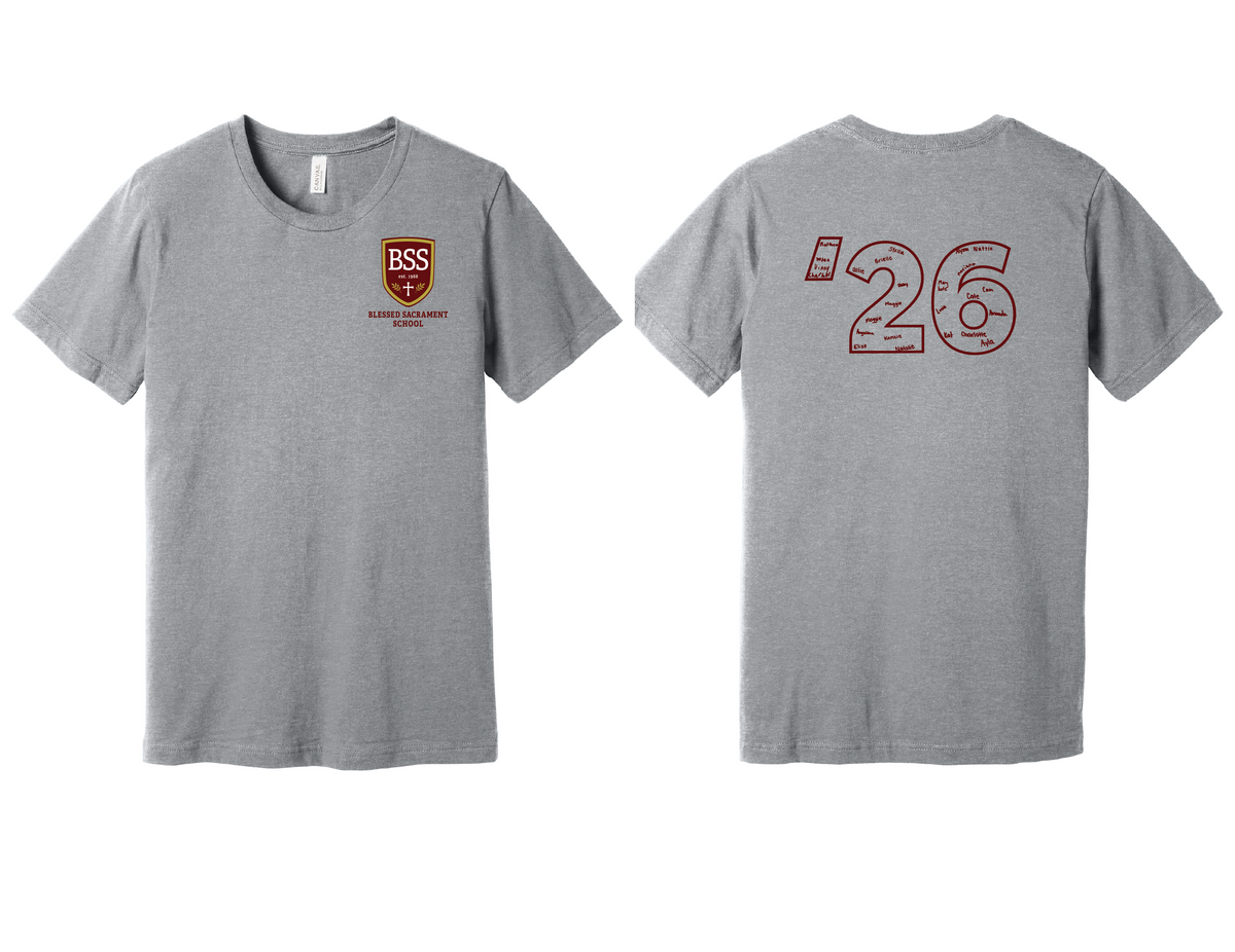 2026 Signature BSS - Unisex Atletic Heather CVC T-Shirt (BC3001CVC)