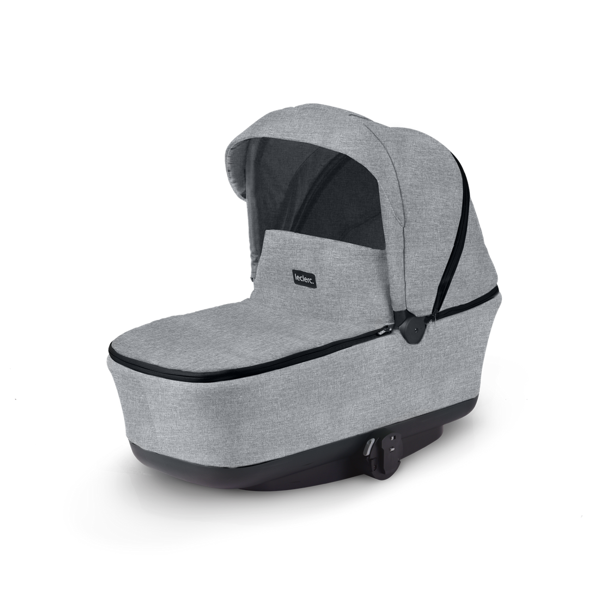 Leclerc Baby Bassinet-Grey Melange