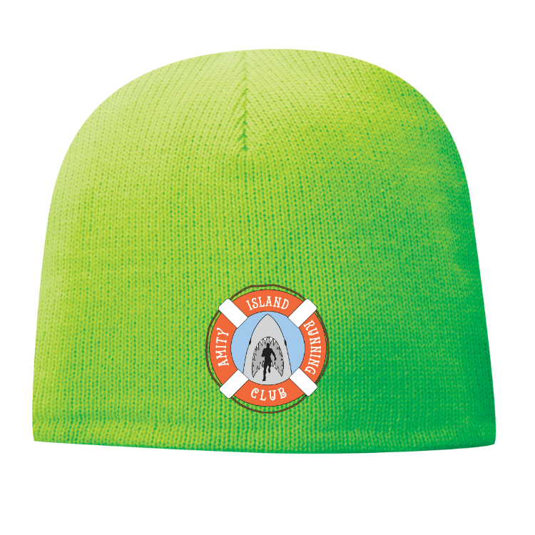 Amity Island Running Club - Port & Co™ Fleece-Lined Beanie Cap (CP91L)
