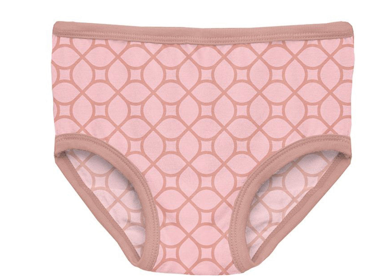 Blush Spring Lattice Girlsâ Underwear - Select Size