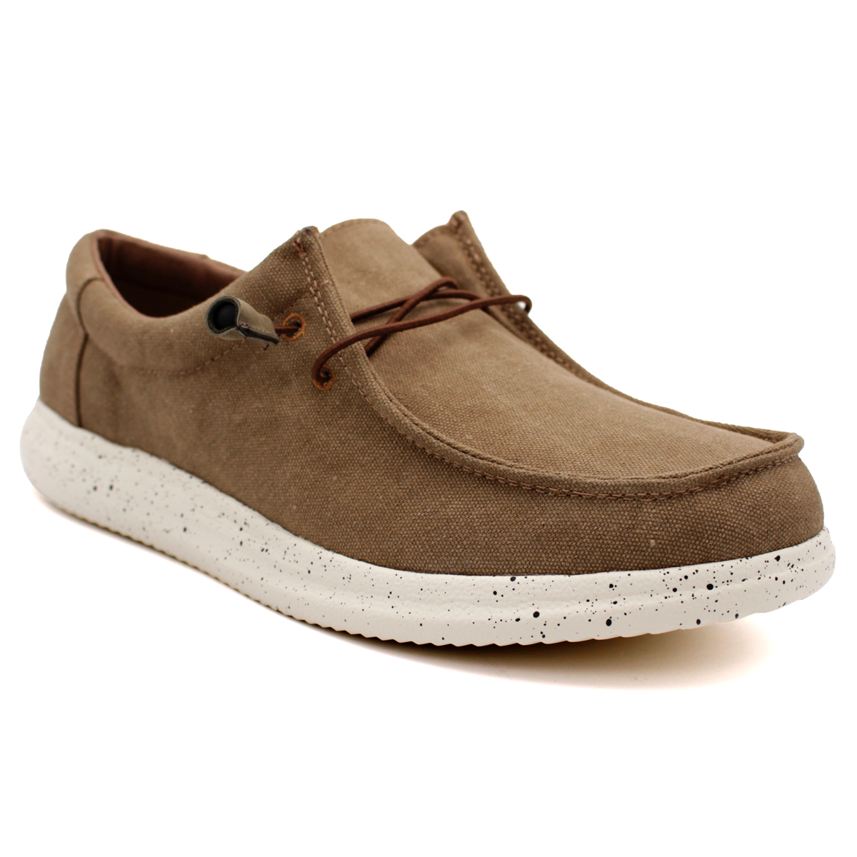 Huntington Menâs Laforst Heather Beige Comfort Hola! Shoe - Select Size
