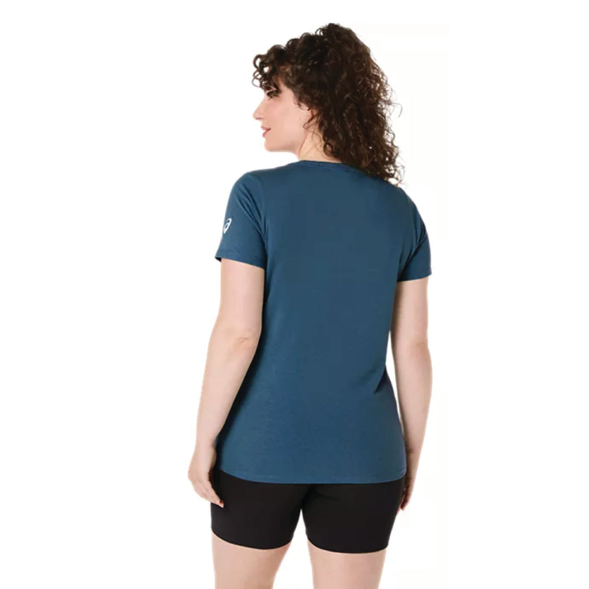 ASICS Falmouth Road Race 2026 Official Tee - Women's PR Poly Cotton Short Sleeve Tee Rich Navy (2012D014) PREORDER (FRR26-01)