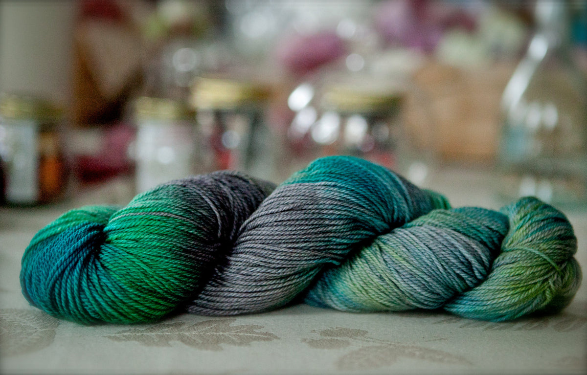 Glenhaven Cashmerino Fingering Rain Forest
