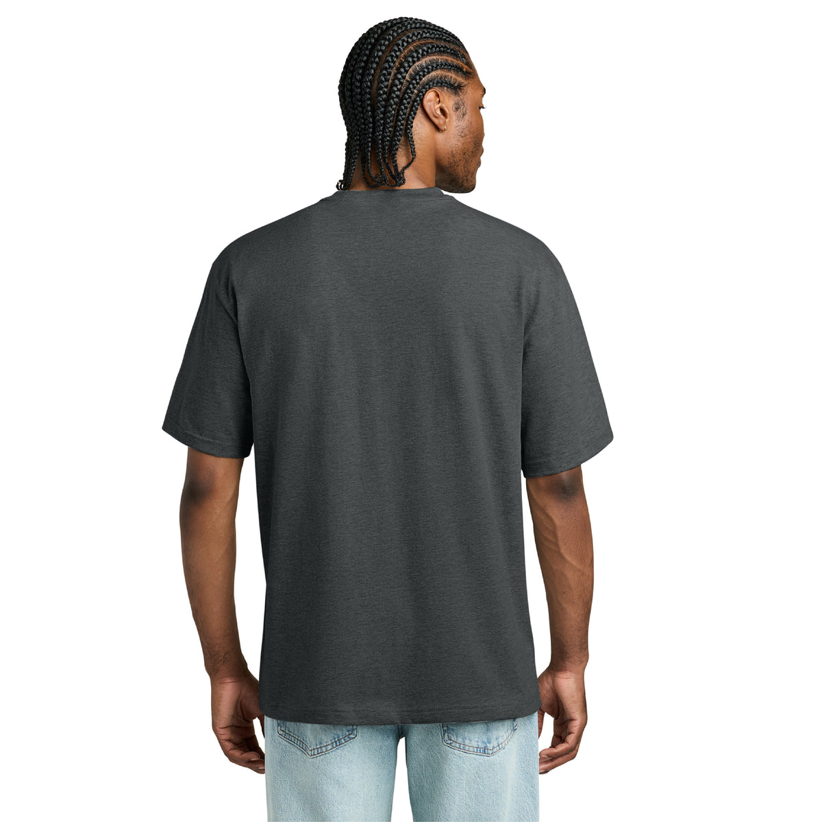 Boston 26.2 - Heavyweight Heathered Charcoal Tee (DT6065) (HBM26-13)