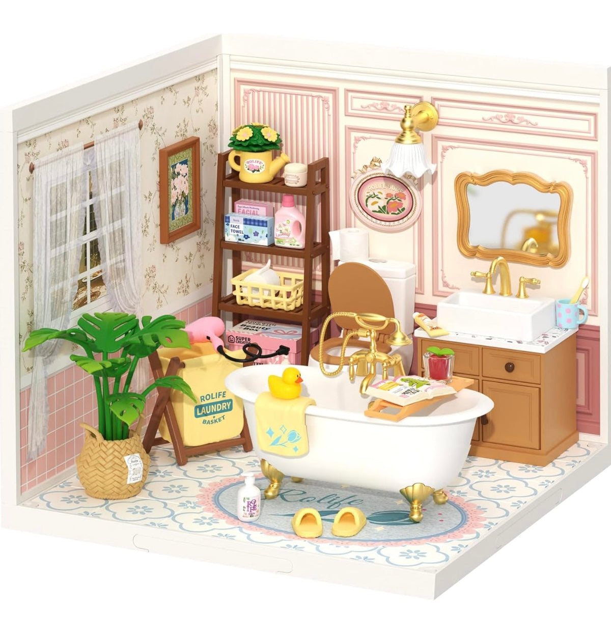 Pop Bubble Bathroom - Rolife Super Creator Series