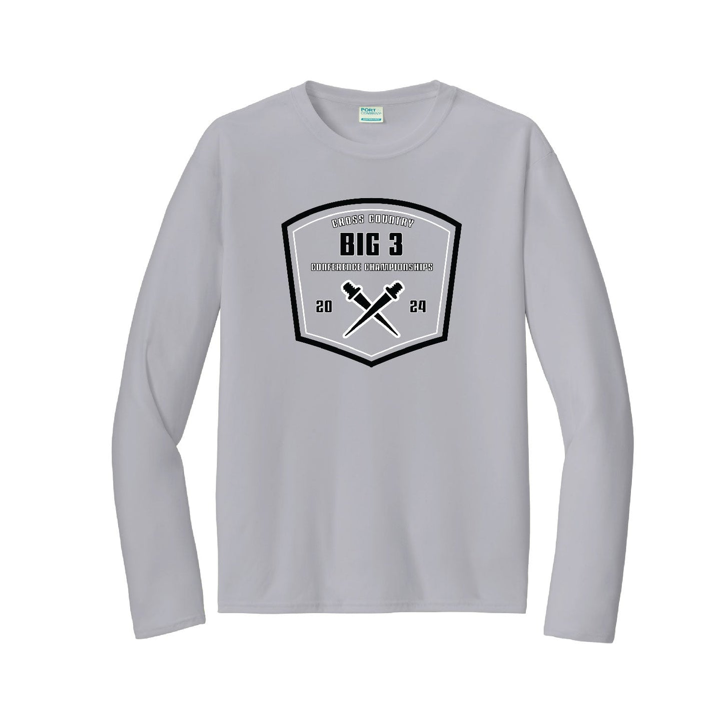 Big 3 Conference XC Championships - Port & Company® Long sleeve performance shirt (PC380LS)