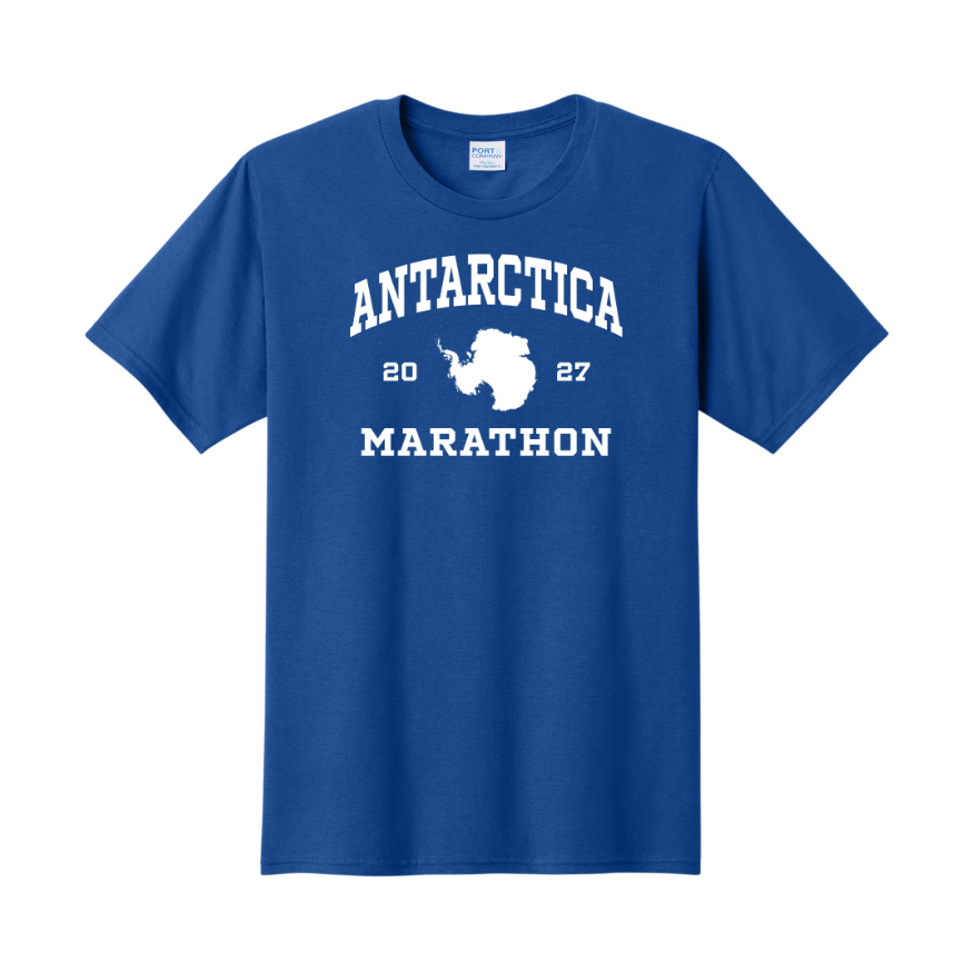 Antarctica Marathon 2027 - Adult Unisex Tee (PC450)