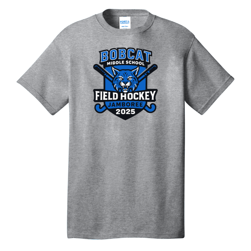 Bobcat Field Hockey - ADULT Unisex Tee (PC450)