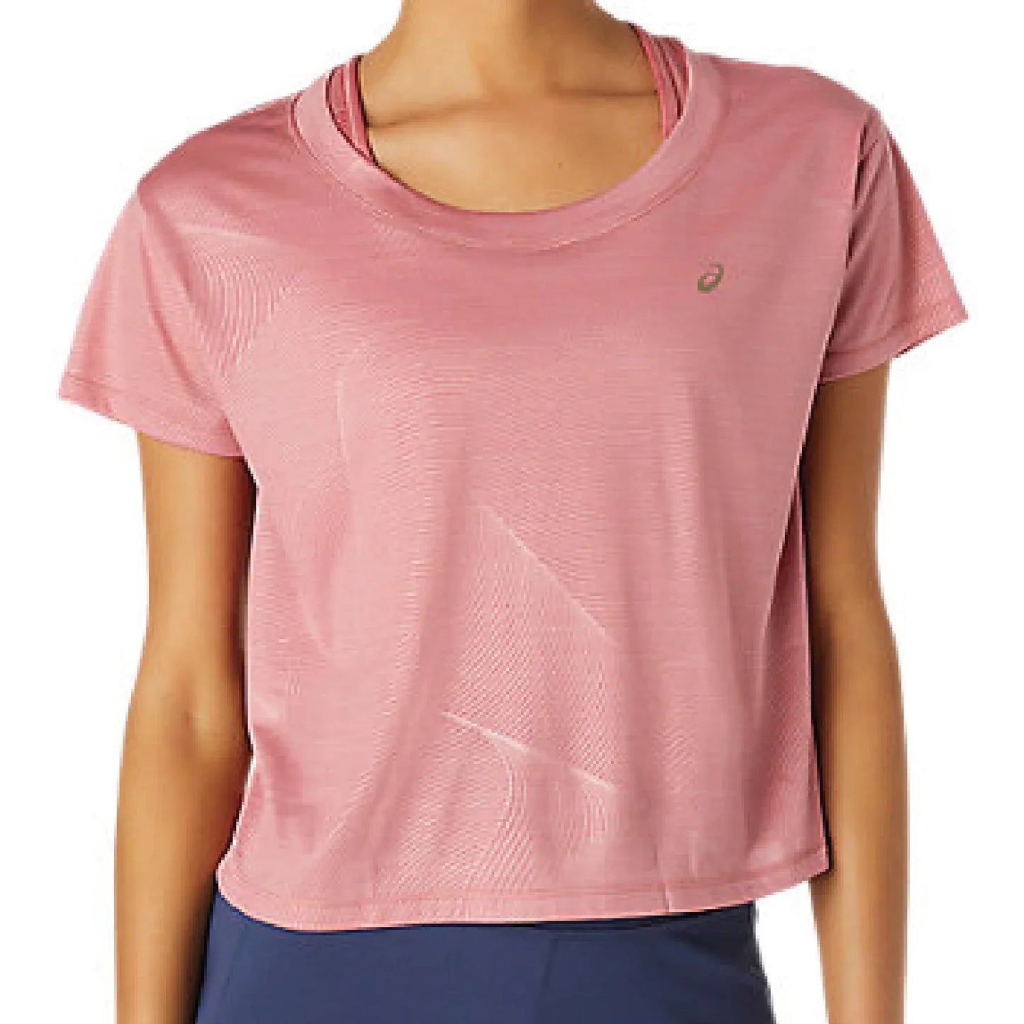 ASICS Women's Nagare Short Sleeve Tee Smokey Rose (2012c097)