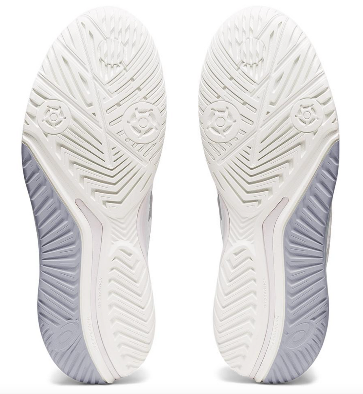 Asics Womens Gel Resolution 9 -White/Pure Silver (1042A208-100)
