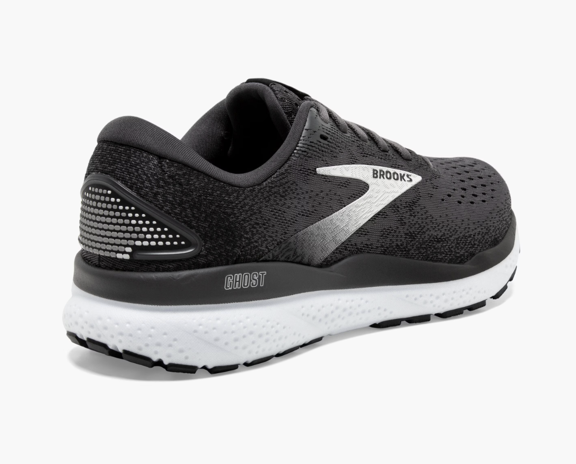 Brooks Mens Ghost 16 - Black/Grey/White (1104181D090)