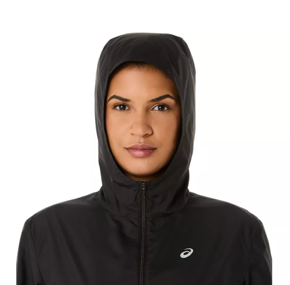 Active Kids and Minds - ASICS Women's Silver Jacket Black (2012D148) (A017)