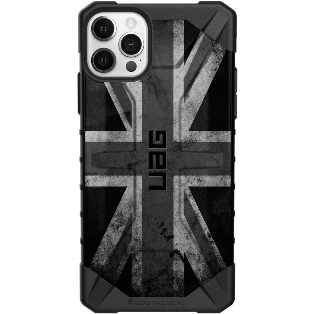 Distressed United Kingdom, British Union Jack Flag Custom Printed Case Design for Apple, Samsung, Google & Motorola Phone Models