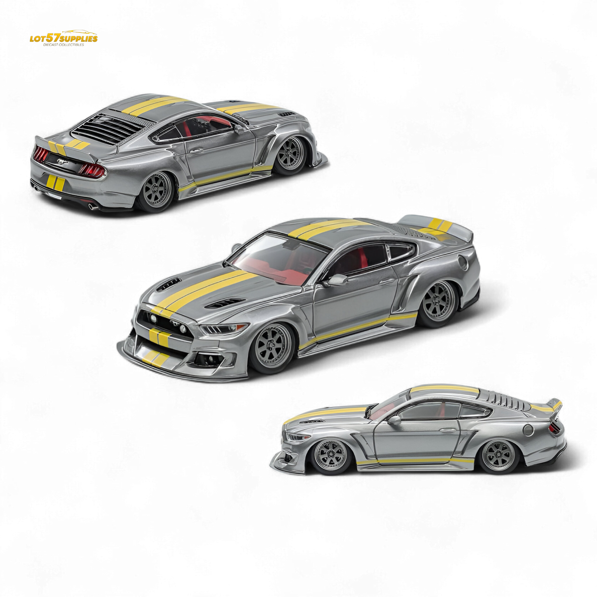(Pre-Order) Liberty 64 Mustang Widebody Kit 1:64