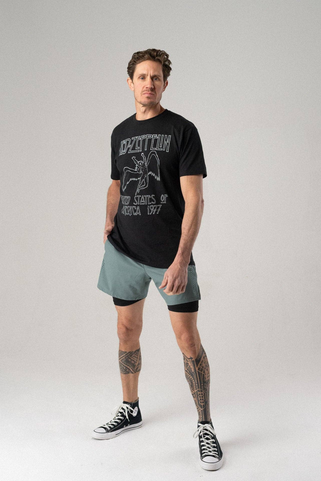 Alyth Active - Worthy shorts MEN - Cooled Teal