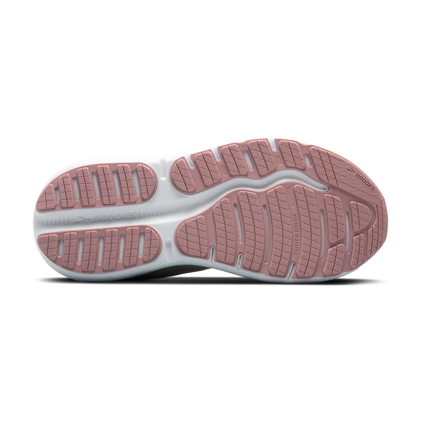 Brooks Womens Ghost Max 2 Coconut Milk/Gray/Zephyr Extra Wide (120420-2E-190)