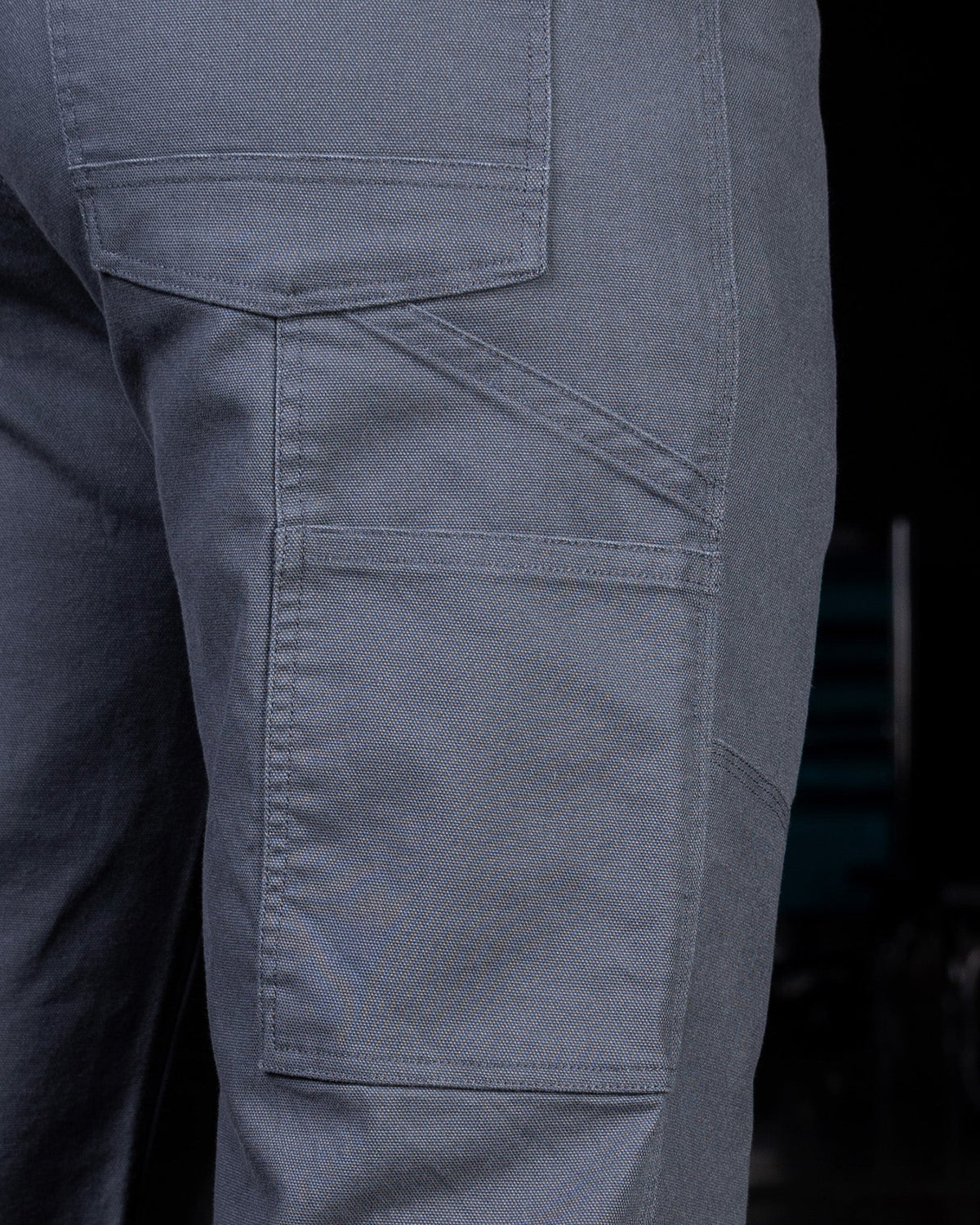 Canvas Work Pants - Gray