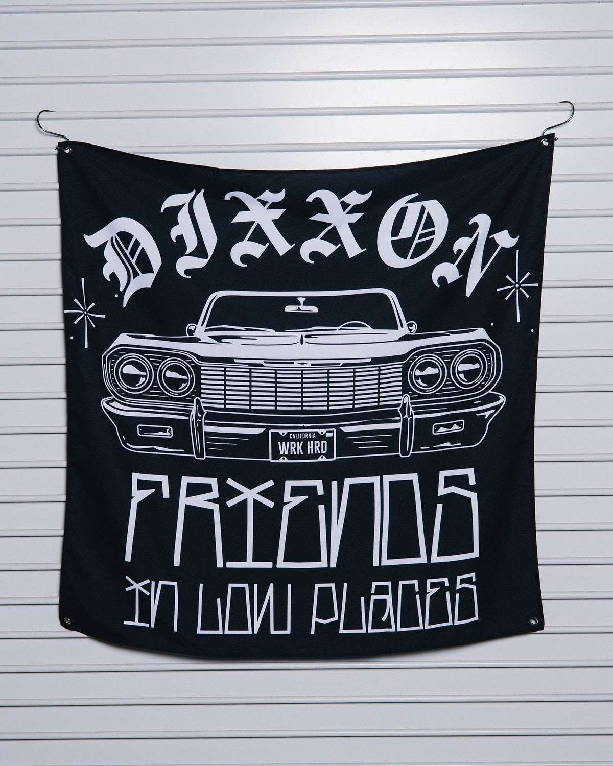 Low Places Garage Banner - 36" x 36"