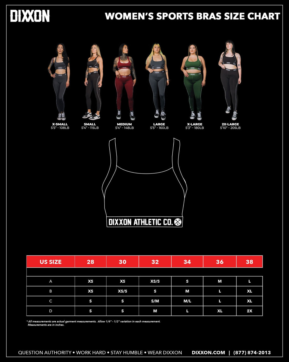 Women's Ignite Sports Bra - Black
