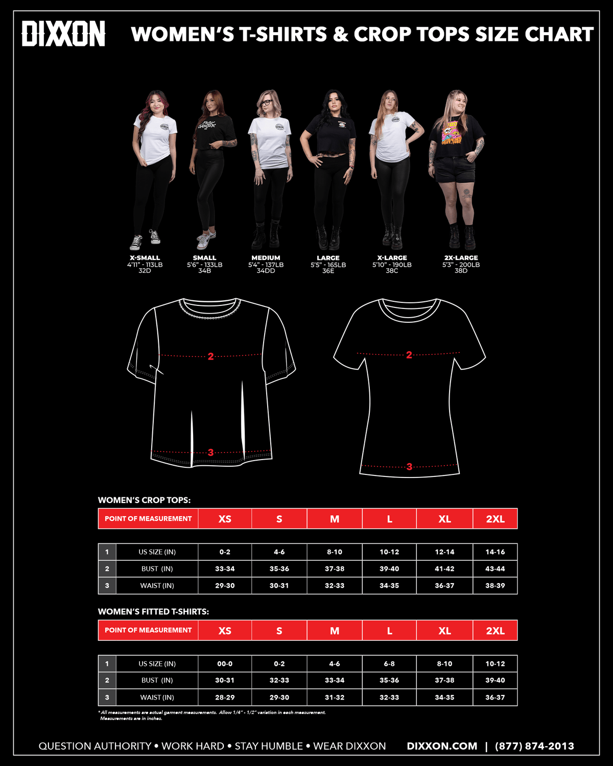 Women's Lightning Fitted Tee - Black