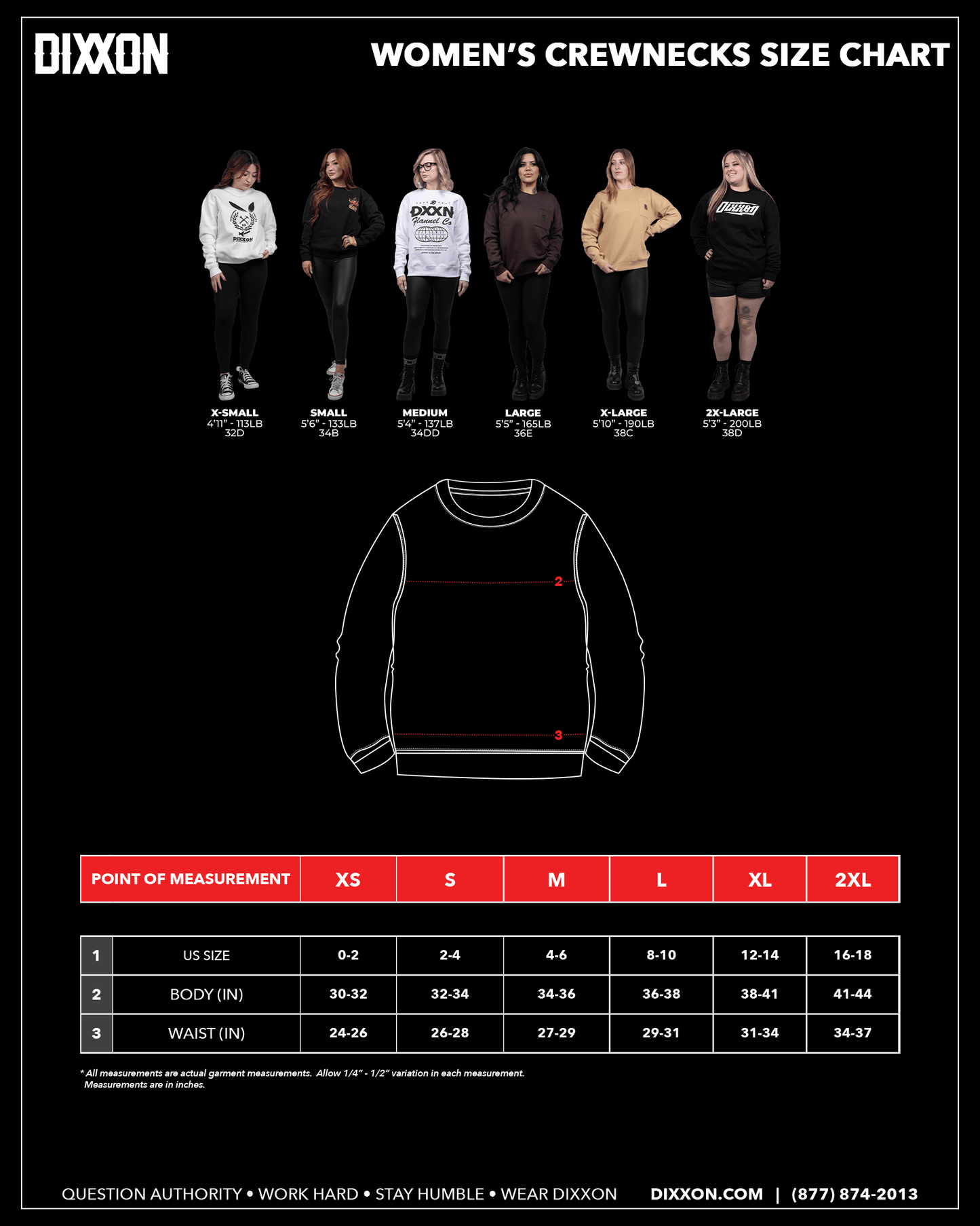 Women's DFCO Cropped Crewneck Sweatshirt - Red