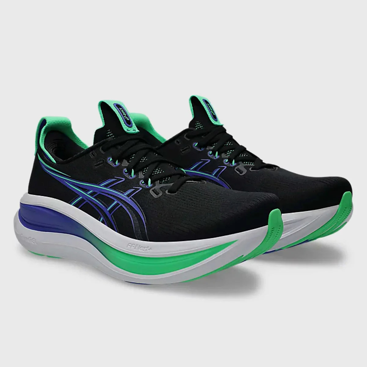 ASICS Men's GEL-NIMBUS 28 - BLACK/COBALT BURST