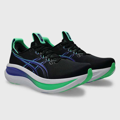 ASICS Men's GEL-NIMBUS 28 - BLACK/COBALT BURST