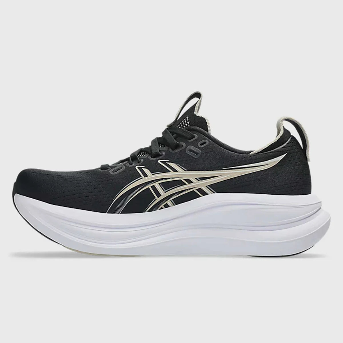 ASICS Men's GEL-NIMBUS 28 - BLACK/FEATHER GREY