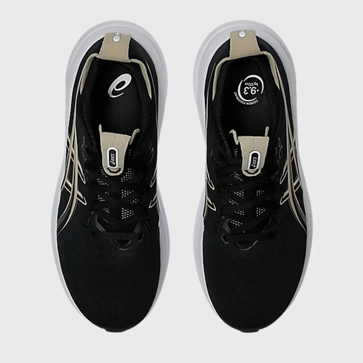 ASICS Men's GEL-NIMBUS 28 - BLACK/FEATHER GREY
