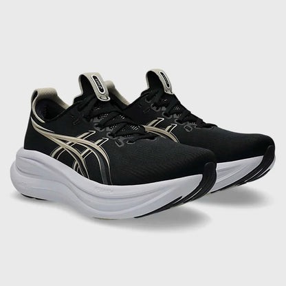 ASICS Men's GEL-NIMBUS 28 - BLACK/FEATHER GREY