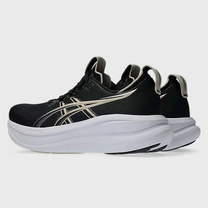 ASICS Men's GEL-NIMBUS 28 - BLACK/FEATHER GREY