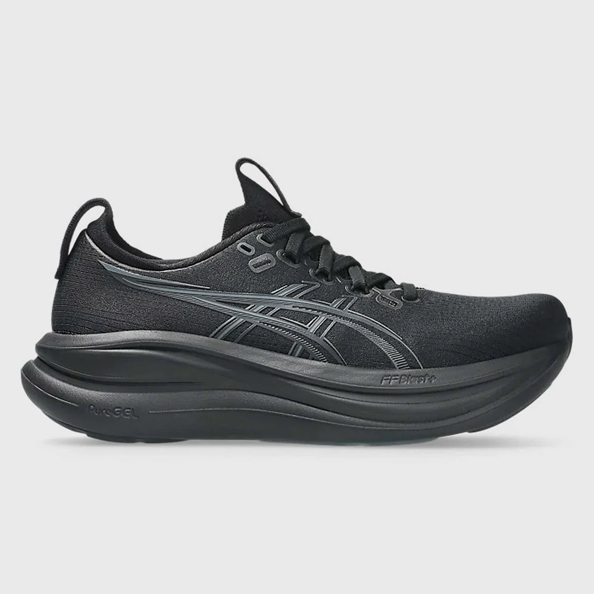 ASICS Men's GEL-NIMBUS 28 - BLACK/GRAPHITE GREY