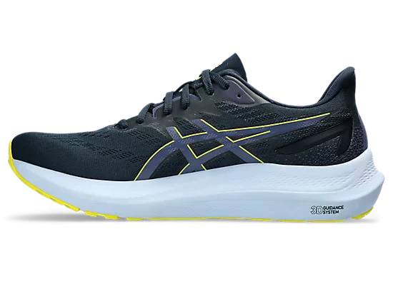 Asics Mens GT-2000 12- French Blue/Bright Yellow (1011B691-403)