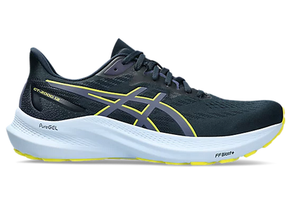 Asics Mens GT-2000 12- French Blue/Bright Yellow (1011B691-403)