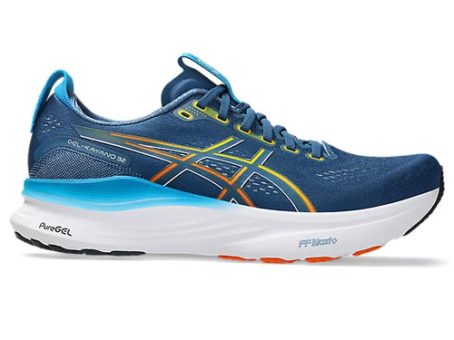 ASICS Men's GEL-KAYANO 32 Wide - TWILIGHT BLUE/ANZU