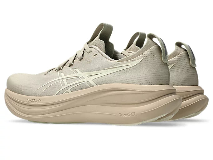 ASICS Men's GEL-NIMBUS 28 - FEATHER GREY/CREAM