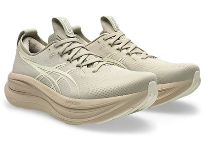 ASICS Men's GEL-NIMBUS 28 - FEATHER GREY/CREAM
