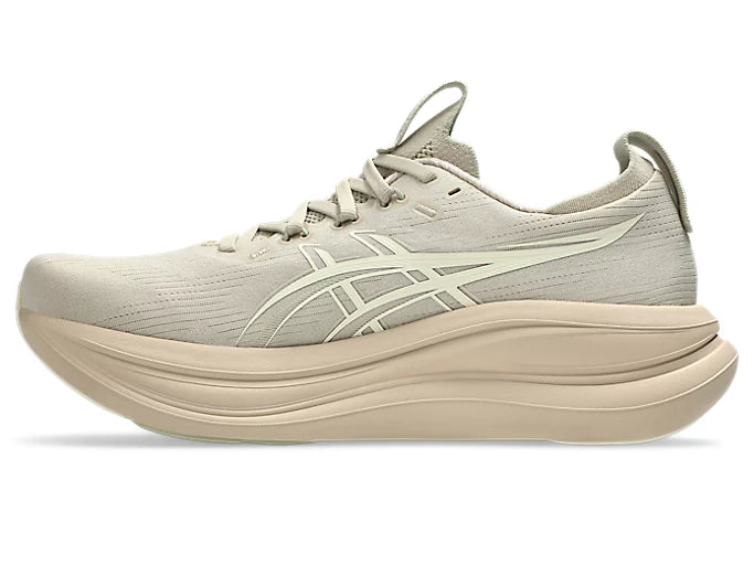 ASICS Men's GEL-NIMBUS 28 - FEATHER GREY/CREAM