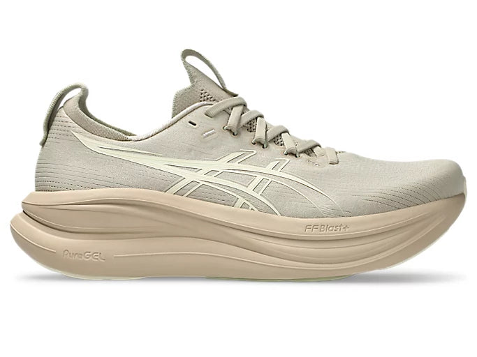 ASICS Men's GEL-NIMBUS 28 - FEATHER GREY/CREAM