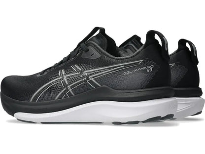 ASICS Men's GEL-KAYANO 33 - BLACK/WHITE