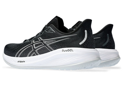 ASICS Womens Gel Cumulus 26 - Black/Concrete (1012B599-002)
