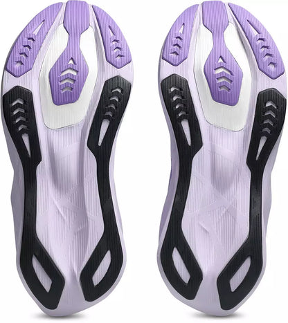 ASICS Women's NOVABLAST 6 WIDE - WHITE/MURASAKI