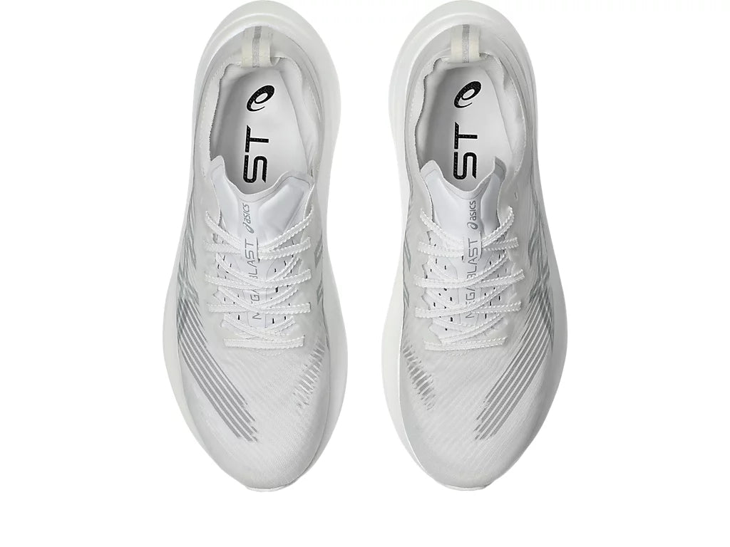 ASICS UNISEX MEGABLAST - WHITE/PIEDMONT GREY