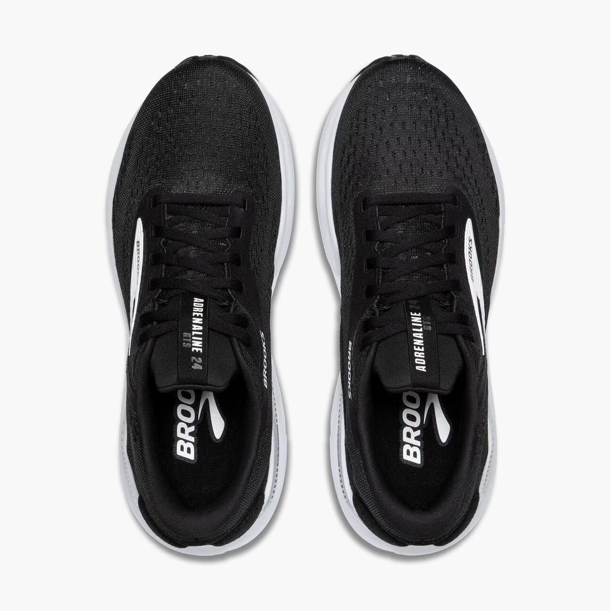 Brooks Men's Adrenaline GTS 24 (Wide)- Black/White